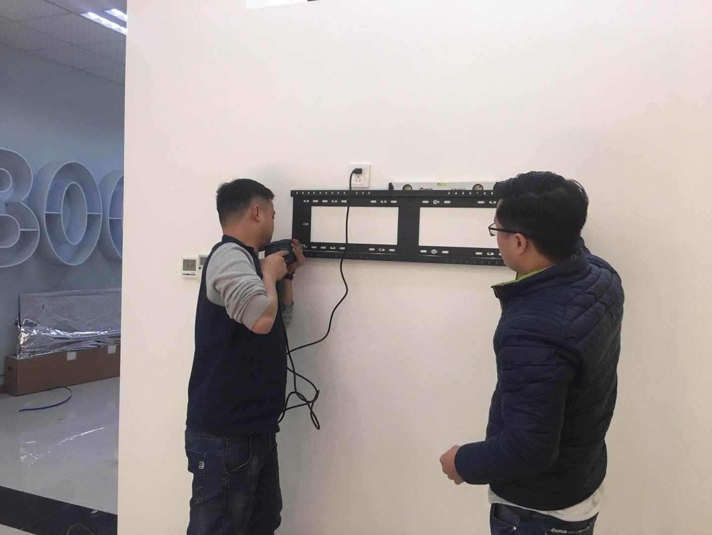 何为专业安装？看看就知道。
