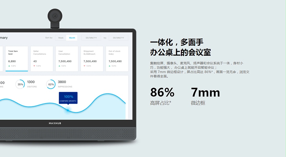 MAXHUB桌面午夜福利视频APP屏