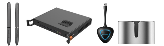 MAHUB旗舰版标配电磁笔、PC模块、传屏器、笔盒
